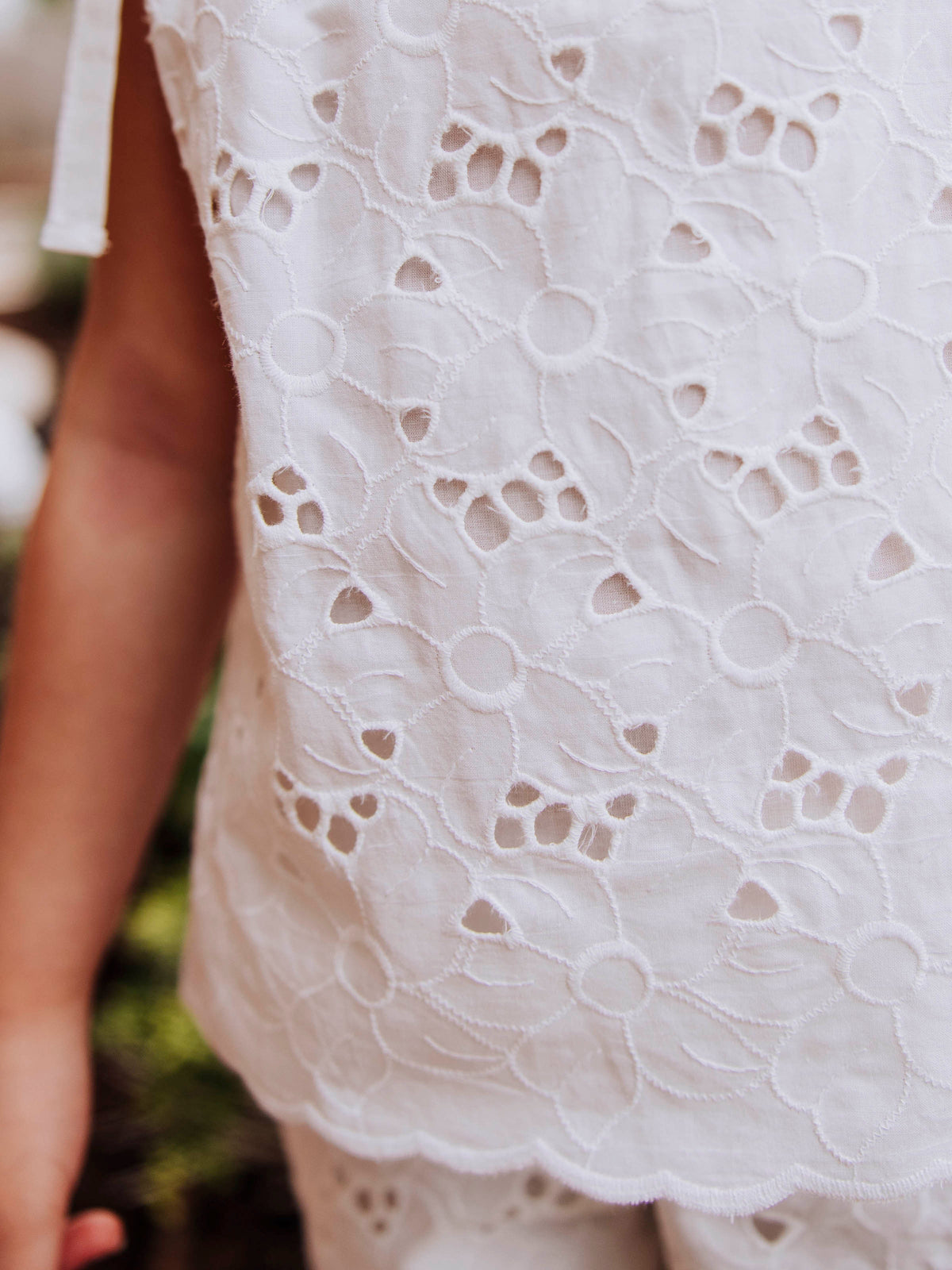 Lace Play Set - White Eyelet Lace